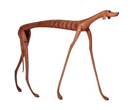 Escultura Cachorro Andando