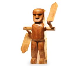 Escultura Homem Cata-Vento