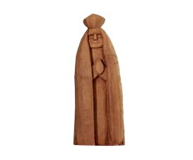 Escultura Nossa Senhora Aparecida de Madeira