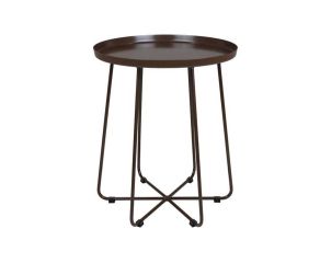 mesa lateral metal preto