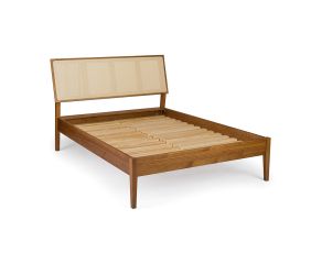cama sintra com cabeceira detalhe palha natural