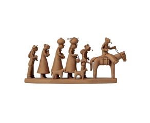 Escultura Família Retirantes Crua