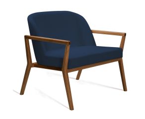 Poltrona Meli - Azul Marinho