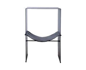 Mesa de Cabeceira Solo Eco Leather Preto