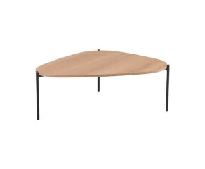 mesa de centro triangular nassau, modelo baixa
