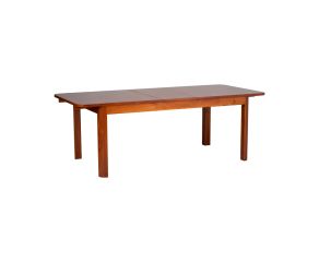 mesa extensível de madeira riviera aberta