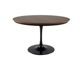 Mesa de Jantar Redonda Tulip - Preta
