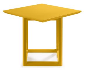 Mesa Lateral Alta Quatar - Amarelo M40