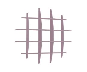 Prateleira Hashtag Grande - Lavanda M55 
